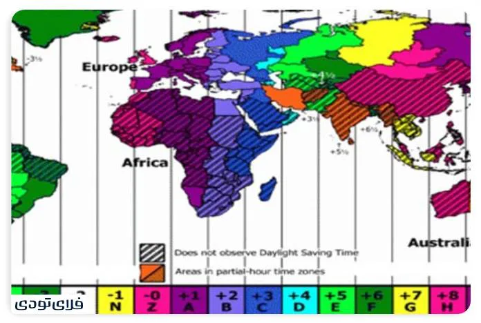 اختلاف ساعت ایران با ژاپن