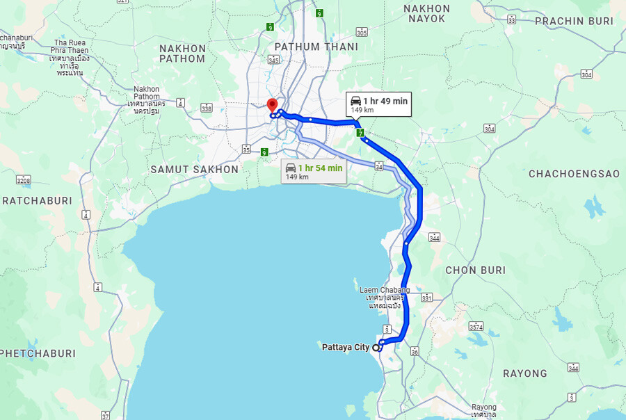 lastsecond.ir-pattaya-travel-guide-distances.jpg