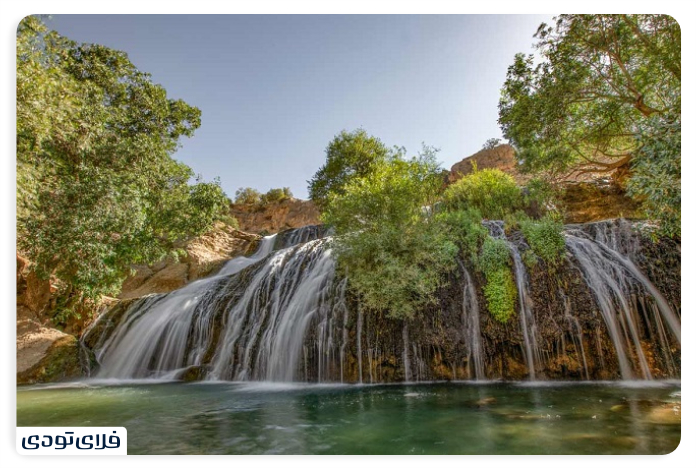 تنگه شیرز آبشارهای تنگه شیرز لرستان