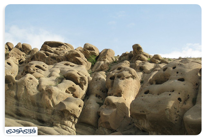 روستای وردیج ارواح سنگی وردیج