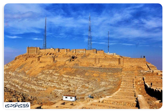 شاندیز مشهد بقایای قلعه تاریخی شاهان دژ