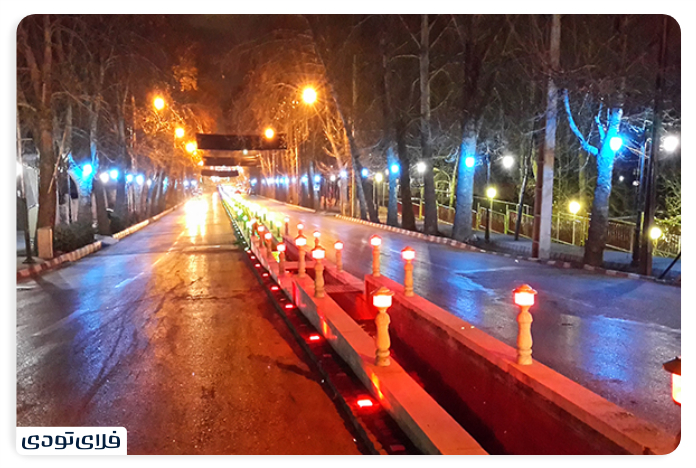 شاندیز مشهد خیابان آبشار