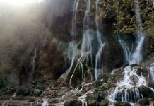 آبشار بیشه | جلوه ای از زیبایی های طبیعت لرستان
