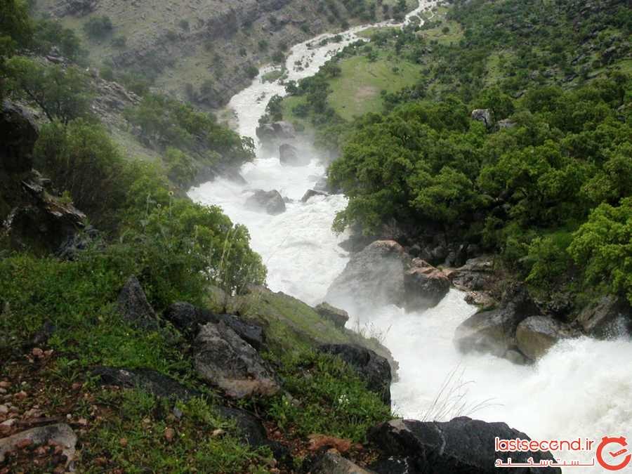 چشمه و دریاچه شیمبار دشت شیمبار