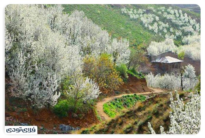 روستای سنگان بهترین زمان برای بازدید از روستا و آبشار سنگان