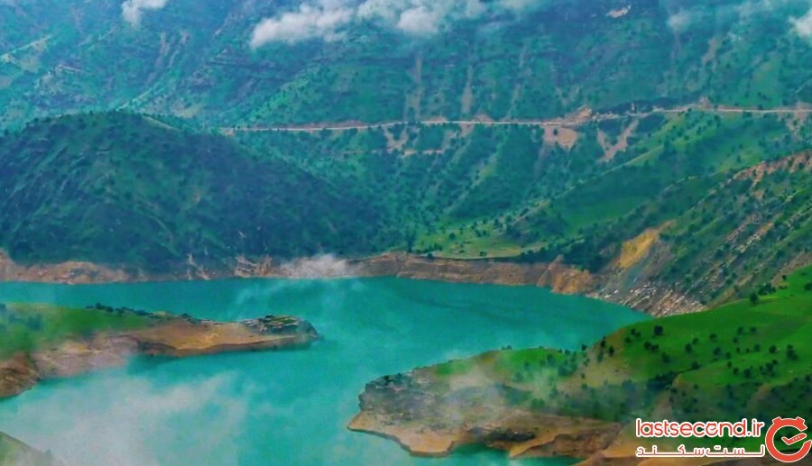 روستای زراس در فصل بهار دهکده زراس