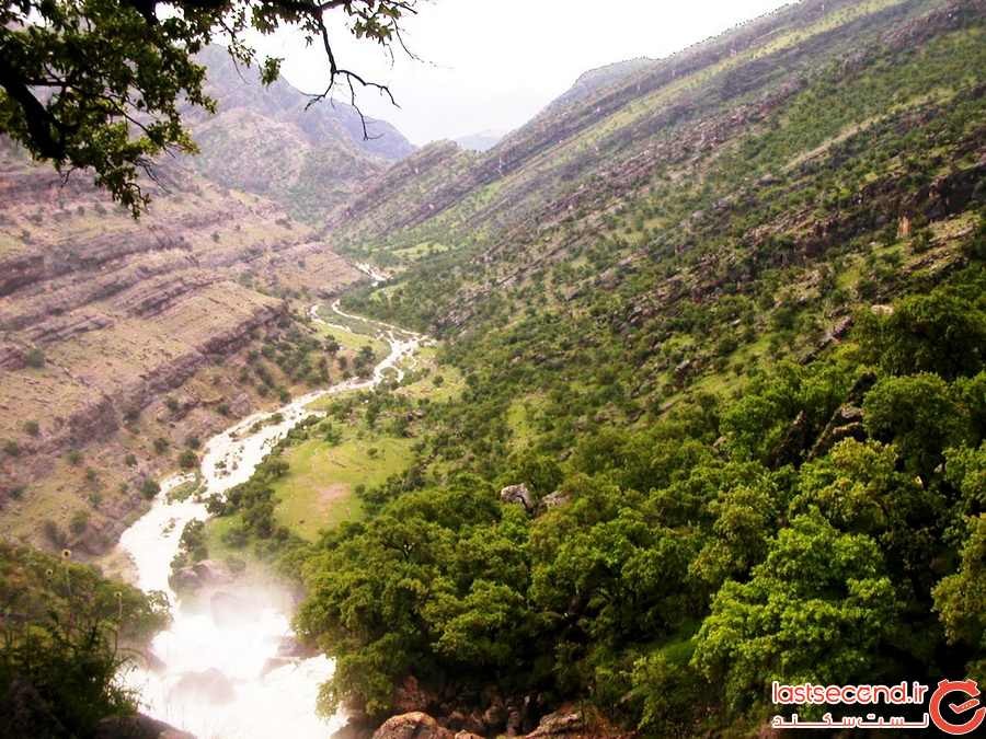 نمایی از مناظر شیمبار خوزستان دشت شیمبار