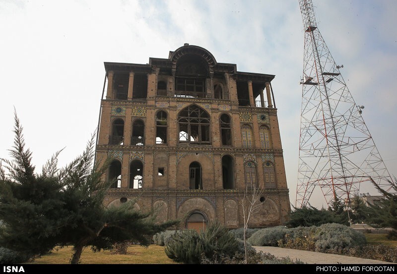 عمارت کلاه فرنگی عشرت آباد عمارت کلاه فرنگی عشرت آباد