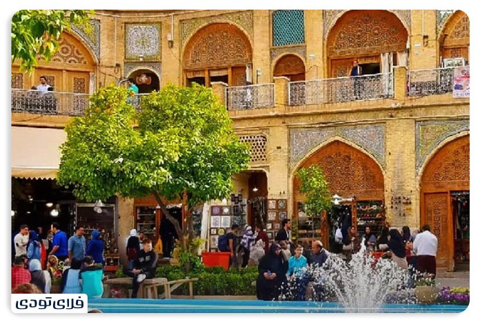 بازار وکیل شیراز سرای مشیر شیراز