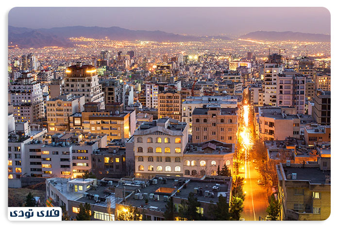 بام تهران مسیر دسترسی به بام تهران